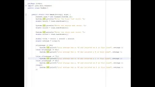 Java - Test Scores And Grade