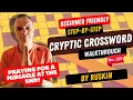 Solving a Cryptic Crossword - Walkthrough for beginners