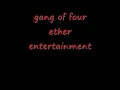gang of four- ether