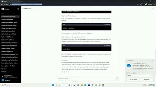conda update python to specific version