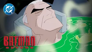 batman beyond bruce enters the lazarus pit super scenes dc