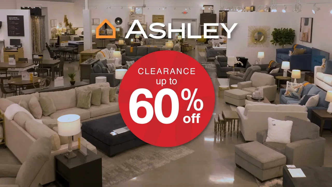 Ashley Canada — Ashley Furniture Clearance Sale (YouTube video ad)