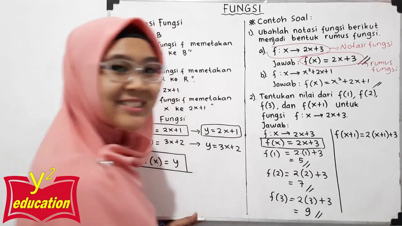 Fungsi #Part 1 // Pengertian Fungsi // Notasi Fungsi // Rumus Fungsi // Pembahasan Soal Fungsi