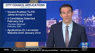 Lancaster now taking applications for city council position