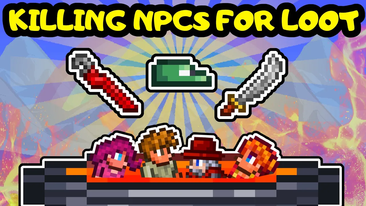 How many Terraria NPCs do you have to kill to get ALL their LOOT?