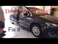 2017 Chrysler Pacifica Power Sliding Door Fix 1 of 3