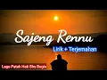 Download Lagu Sajang Rennu ( Lirik dan Terjemahan ) Lagu Patah Hati Bahasa Bugis