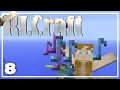 Making Greenhouse Glass Losing ALL Of My Stuff RLCraft Episode 8
