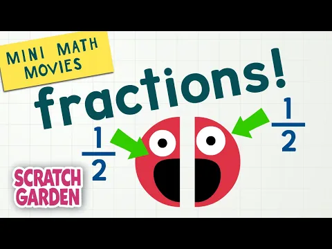 Download MP3 Fractions! | Mini Math Movies | Scratch Garden