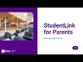 StudentLink For Parents What We CAN Tell You Fall 2021