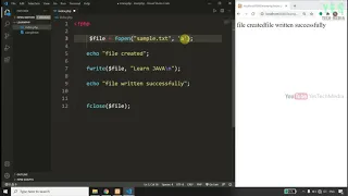 File Handling PHP Malayalam Tutorial Part 22 of 22