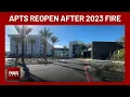 Las Vegas apartment complex opens nearly 3 years after massive 100M construction fire