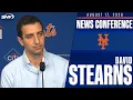 Mets president David Stearns talks Kodai Senga bullpen success managing young starters down stretch