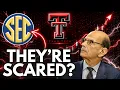 Texas Tech Source Drops HAMMER on SEC after Latest Update from Red Raiders
