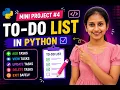 Build a To-Do List in Python Python Mini Project Beginner Python Tutorial