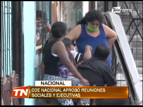 COE nacional aprobó reuniones sociales y ejecutivas