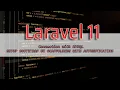 Laravel 11 Bootstrap UI Scaffolding with Authentication