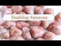Rock Tumbling SUNSTONE From Start to Finish Rotary Rock Tumbling Tips Techniques