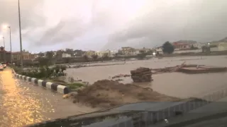 مطر و برد النماص 