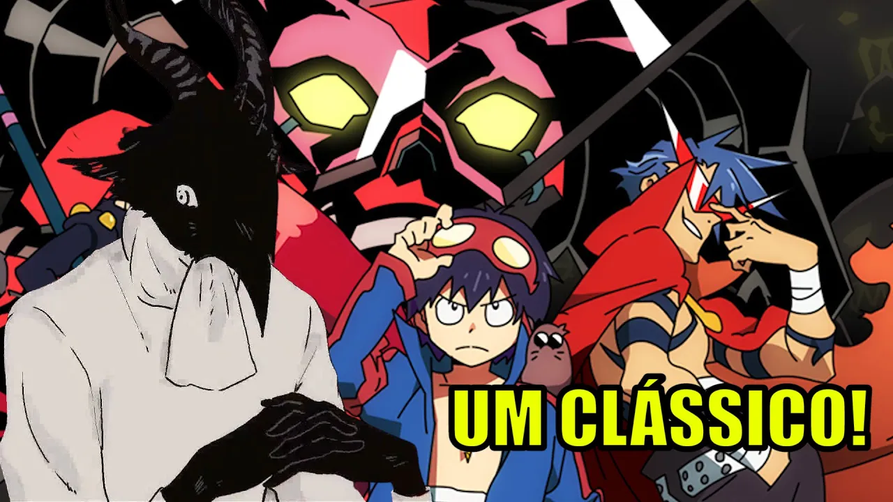 FALANDO SOBRE GURREN LAGANN, JORNADA DO HERÓI E "RECONSTRUÇÃO"