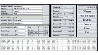How to Create Payroll Management Systems with JTable in Java NetBeans Full Tutorial