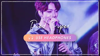  8d live bts pied piper concert effect use headphones 