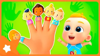Песня «Семья пальчиков» | Apples & Bananas 🍌 детский мультфильм 🌈 Детское Королевство