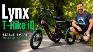 Troxus Lynx T-Rike iQ - Smart Electric Tricycle Built for Confidence, Comfort & Connected Mobility 👍