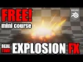 Explosion VFX tutorial in Blender - part 01