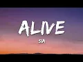 Download Lagu Sia - Alive (Lyrics)
