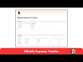 Billable Expense Tracker How to keep track of Billable Expenses in Notion