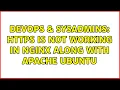 DevOps SysAdmins https is not working in nginx along with apache ubuntu