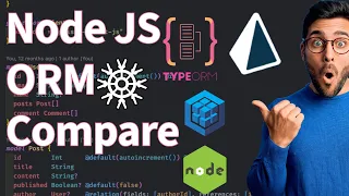 Node JS Different ORM Library for Databases
