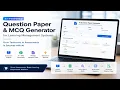 AI Question Paper Generator RAG OpenAI Vector Search LMS Assessment Automation