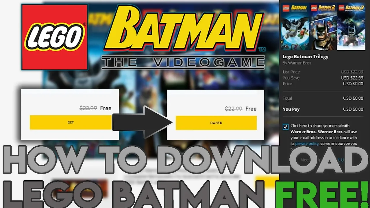 Cara Download Dan Install Game Lego Batman The VideoGame PPSSPP Android