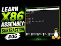 LEARN X86 ASSEMBLY SUBTRACTION