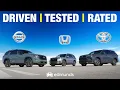 Honda Pilot vs Nissan Pathfinder vs Toyota Grand Highlander Hybrid 3-Row Family SUVs