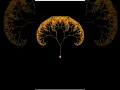 Python Turtle Tree Drawing - Recursive Tree Art