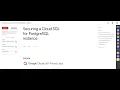 Securing a Cloud SQL for PostgreSQL Instance