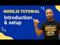 node js bangla tutorial 2 Introduction and setup