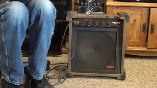 Crate 1R Vintage Amplifier Test with PRS SE Custom 24