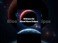 Download Lagu WITNESS THE BLOOD MOON ECLIPSE Sep 7 🌑✨🔥#shorts #space #galaxy #mooneclipse2025 #bloodmoon #fyp