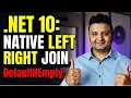 Finally Native Left Right Joins in NET 10 LINQ