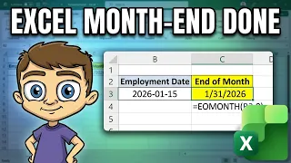 Excel EOMONTH Function Find Month-End Dates in Seconds