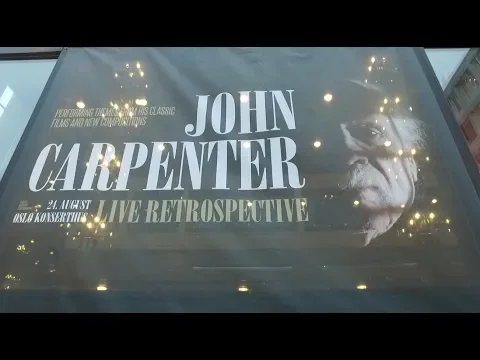 John Carpenter 2016 Retrospective Tour Live Blu-Ray