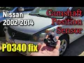 HOW TO Nissan 3 5L v6 camshaft sensors P0340 Quest Pathfinder Infiniti Frontier Altima Maxima