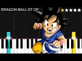Download Lagu Dragon Ball GT Opening Theme - Dan Dan Kokoro Hikareteku | EASY Piano Tutorial