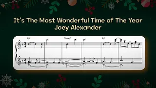 its the most wonderful time of the year my favorite things joey alexander sheet 