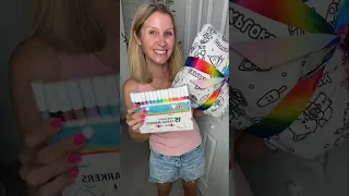 Fun for Kids Adults Cozy Coloring Blanket