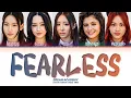 Dream Academy TEAM A FEARLESS by LE SSERAFIM Color Coded